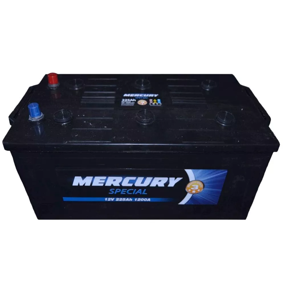 Грузовой аккумулятор MERCURY SPECIAL 6СТ-225Ah 1200A Аз (25915) Грузовой аккумулятор MERCURY SPECIAL 6СТ-225Ah 1200A Аз (25915)