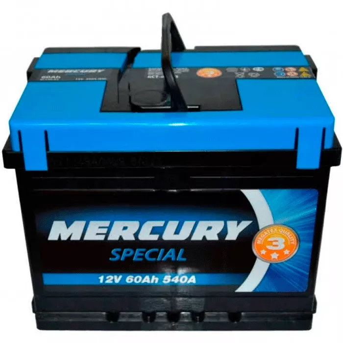 Автомобильный аккумулятор MERCURY SPECIAL 6СТ-60Ah 540A АзЕ (25921)