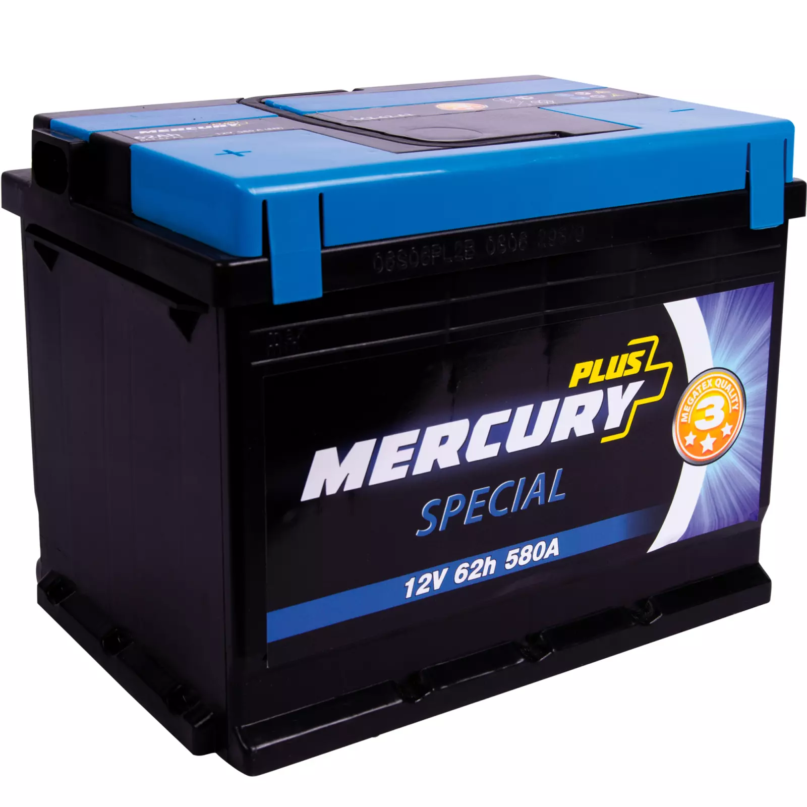 Aккумулятор MERCURY SPECIAL PLUS 6СТ-62Ah Аз 580A (P47289) Aккумулятор MERCURY SPECIAL PLUS 6СТ-62Ah Аз 580A (P47289)