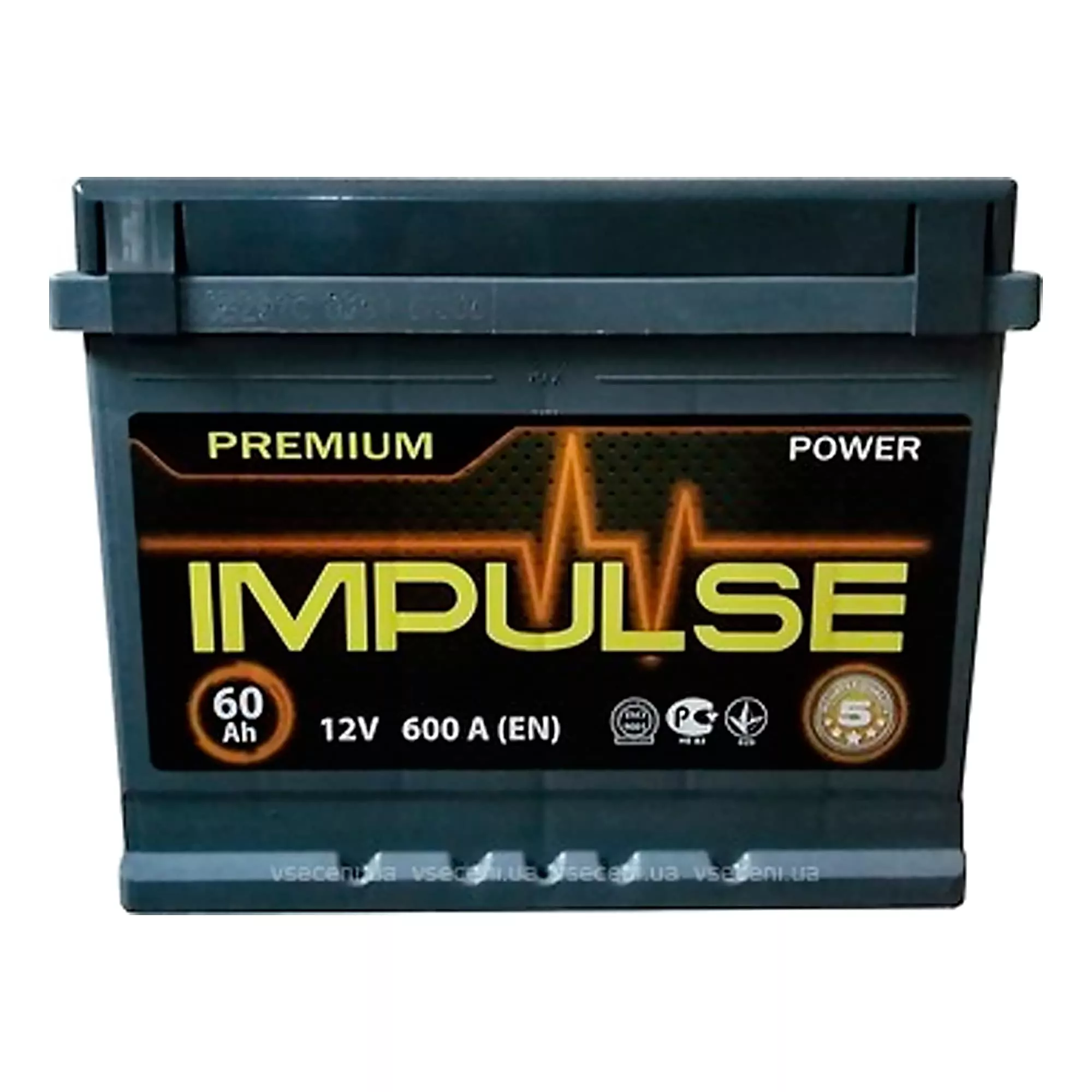 Аккумулятор Power Impulse Premium 6СТ-60Ah Аз
