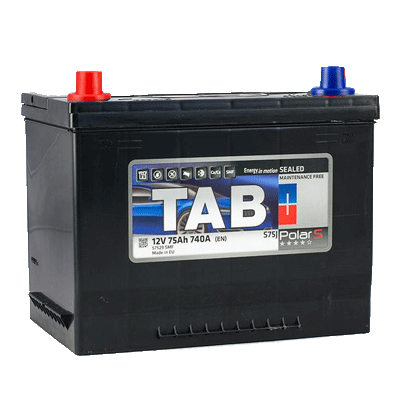 Аккумулятор TAB Polar S 6CT-75Ah (+/-) (246775)