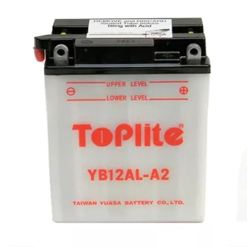 Мото аккумулятор TOPLITE 12Ah АзЕ 165A (YB12AL-A)