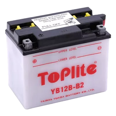 Мото аккумулятор TOPLITE 6CT-12Ah Аз 140A (YB12B-B2)