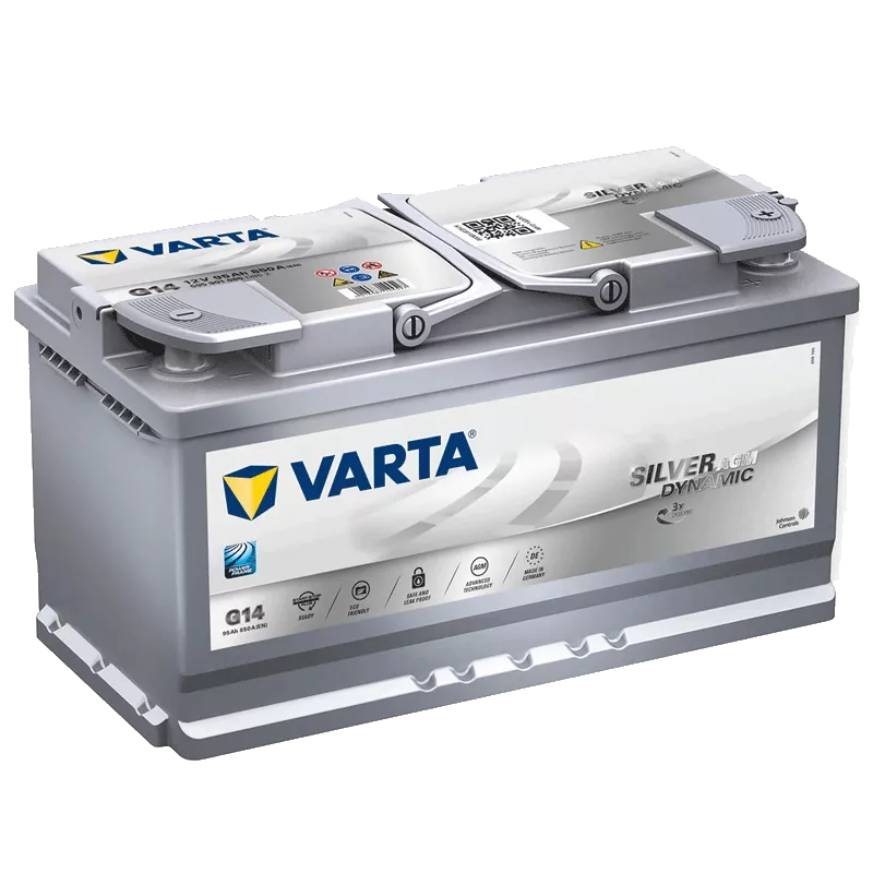 Автомобильный аккумулятор VARTA 6CT-95 АзЕ 595 901 085 Silver Dynamic AGM (G14)