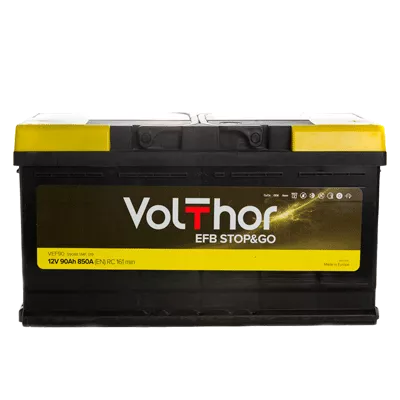 Автомобільний акумулятор VOLTHOR 6CT-90 АзЕ EFB Start-Stop VEF90 (512090) (SMF, ME, H, HD)