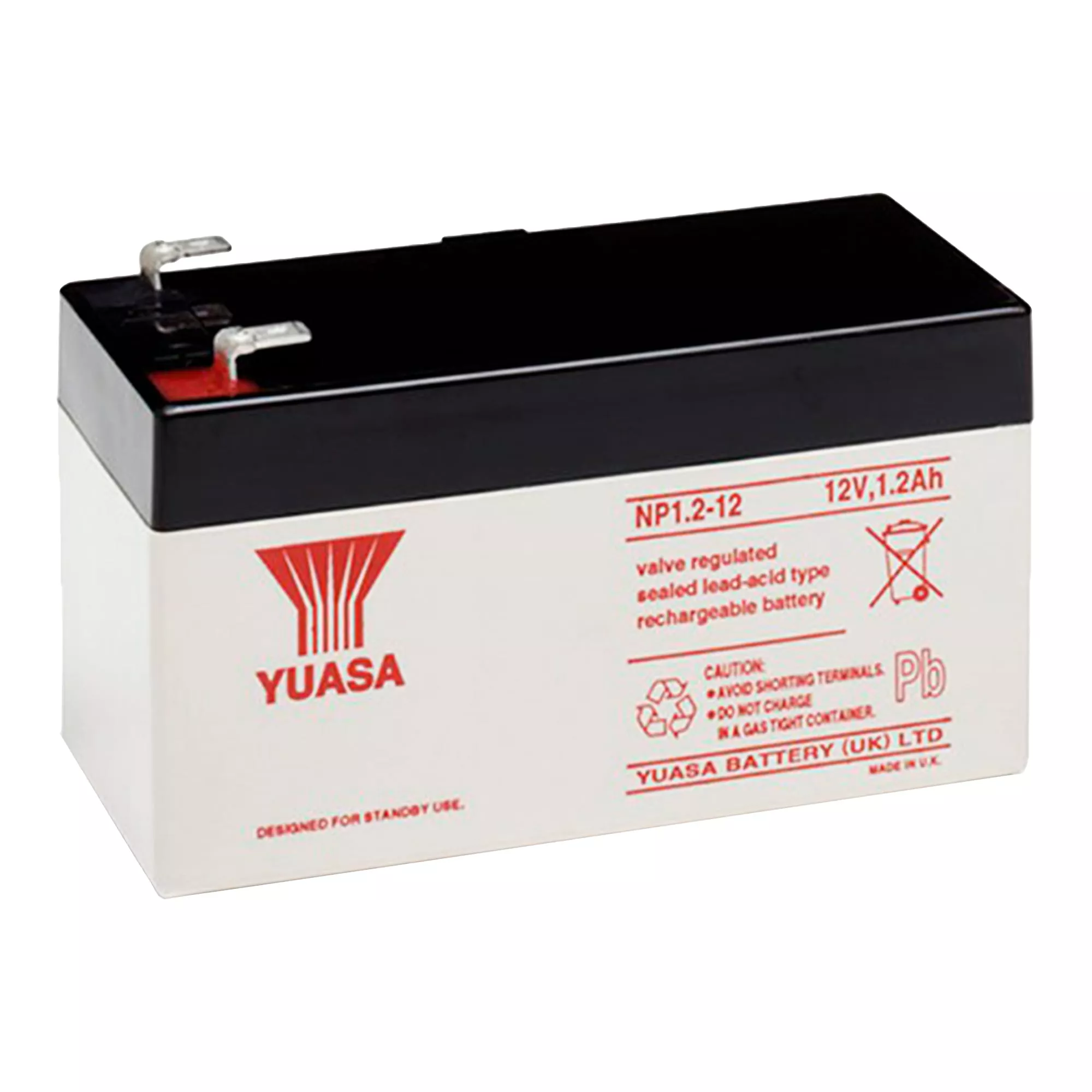 Аккумулятор YUASA AGM NP 1.2Ah -12V (NP 1.2-12)