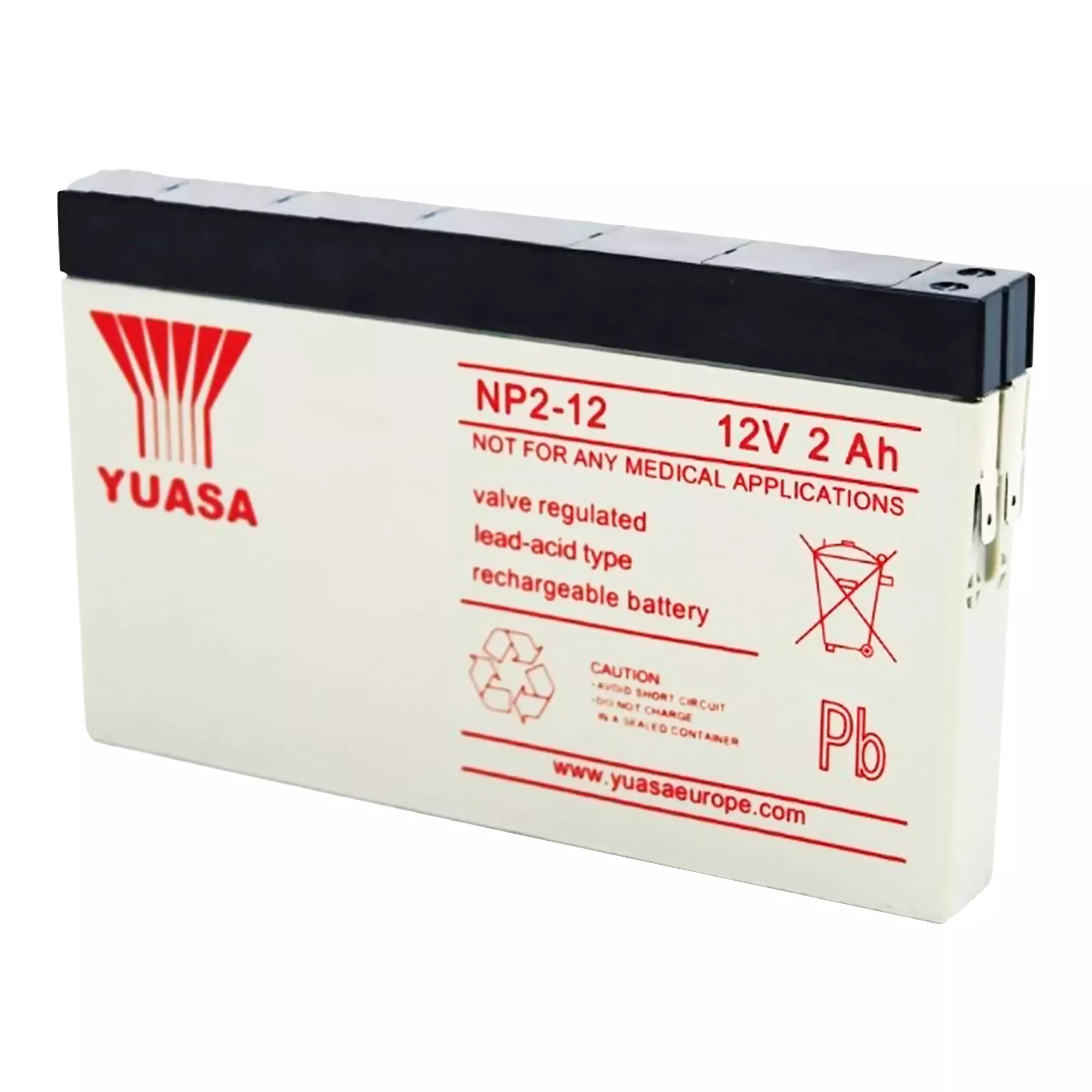 Аккумулятор YUASA AGM NP 2.0Ah-12V (NP 2.0-12) Аккумулятор YUASA AGM NP 2.0Ah-12V (NP 2.0-12)