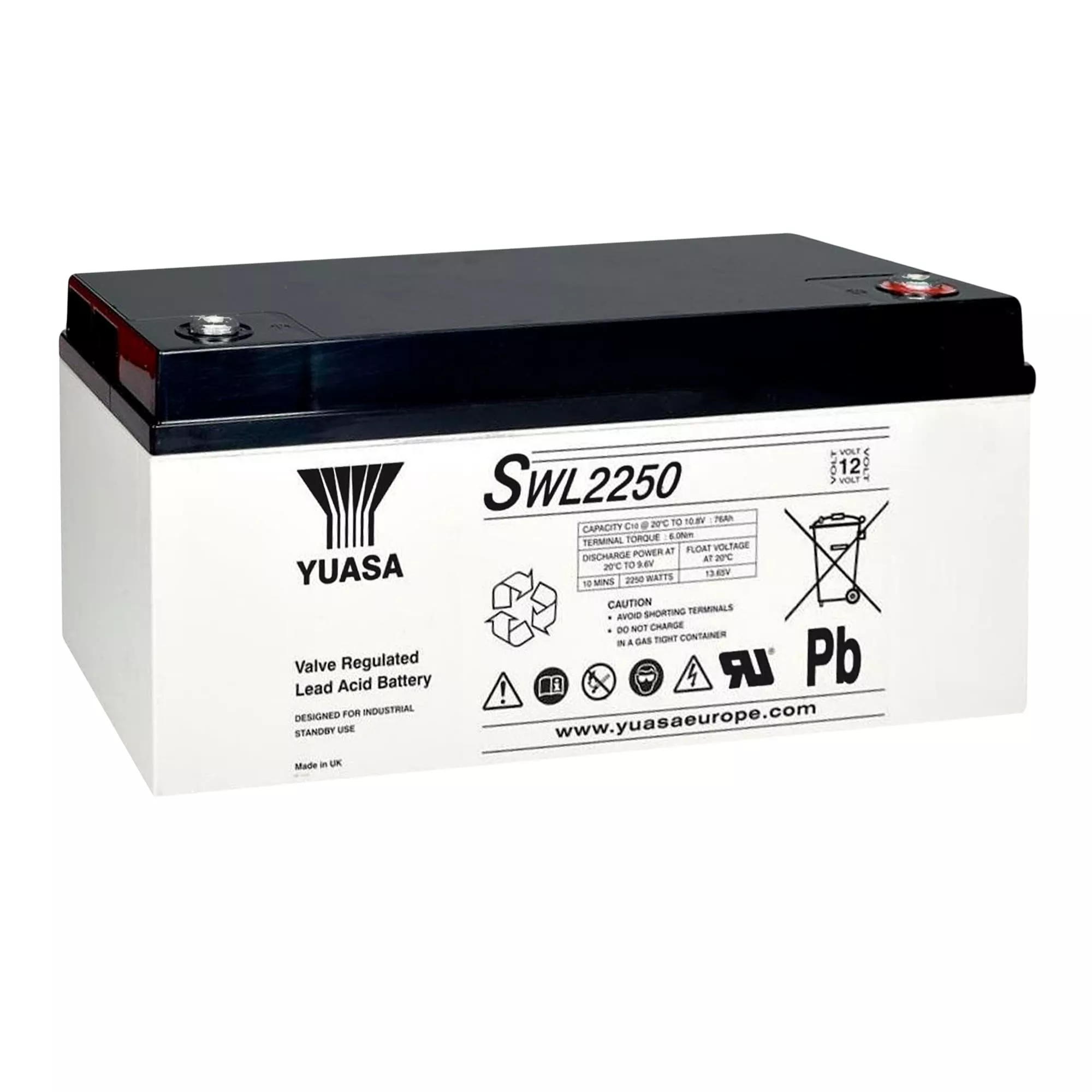 Аккумулятор Yuasa SWL 2250 АзЕ Аккумулятор Yuasa SWL 2250 АзЕ