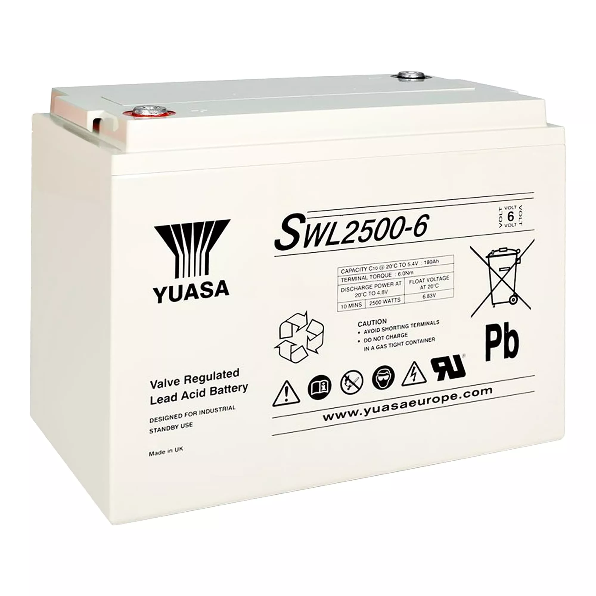 Акумулятор Yuasa SWL 2500-6 Аз Акумулятор Yuasa SWL 2500-6 Аз