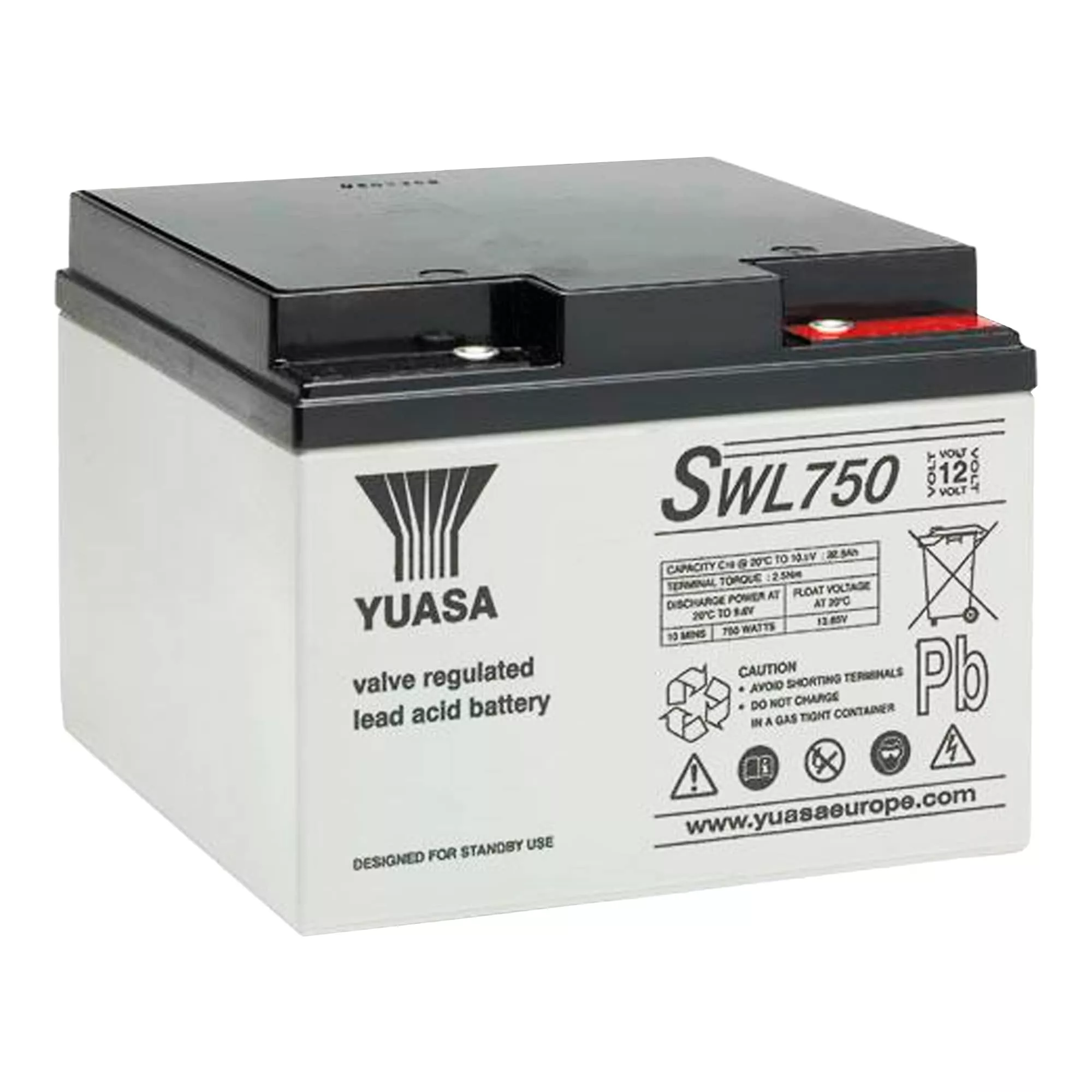 Аккумулятор Yuasa SWL 750 АзЕ Аккумулятор Yuasa SWL 750 АзЕ