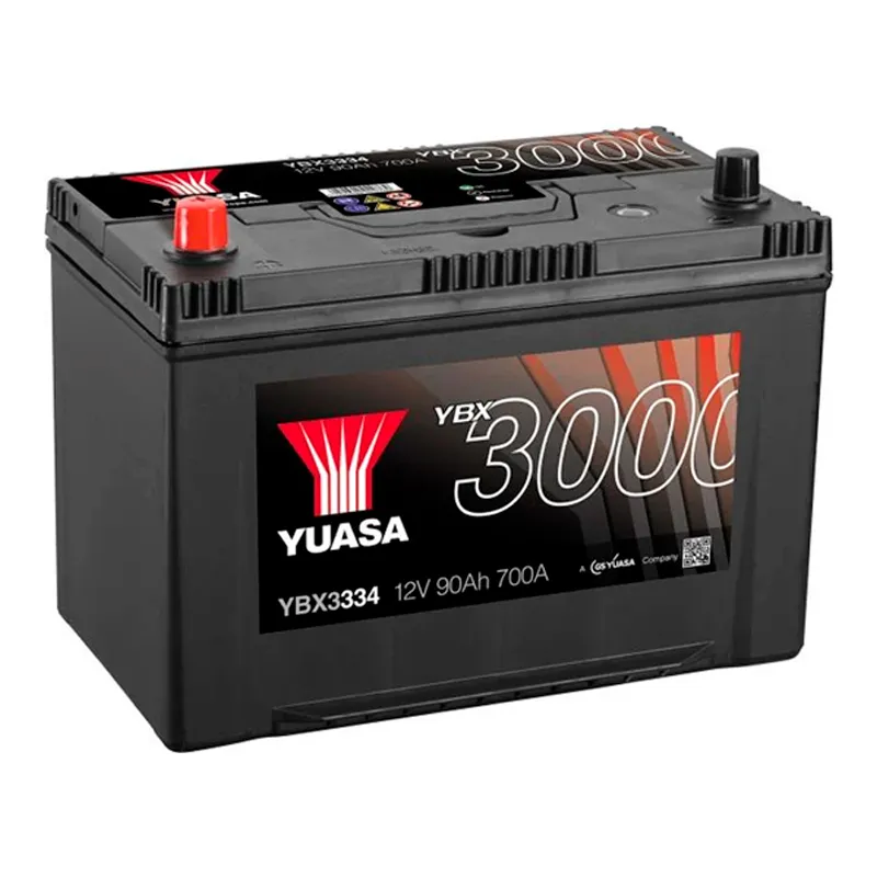 Автомобильный аккумулятор Yuasa 6СТ-90Ah Аз (+/-)