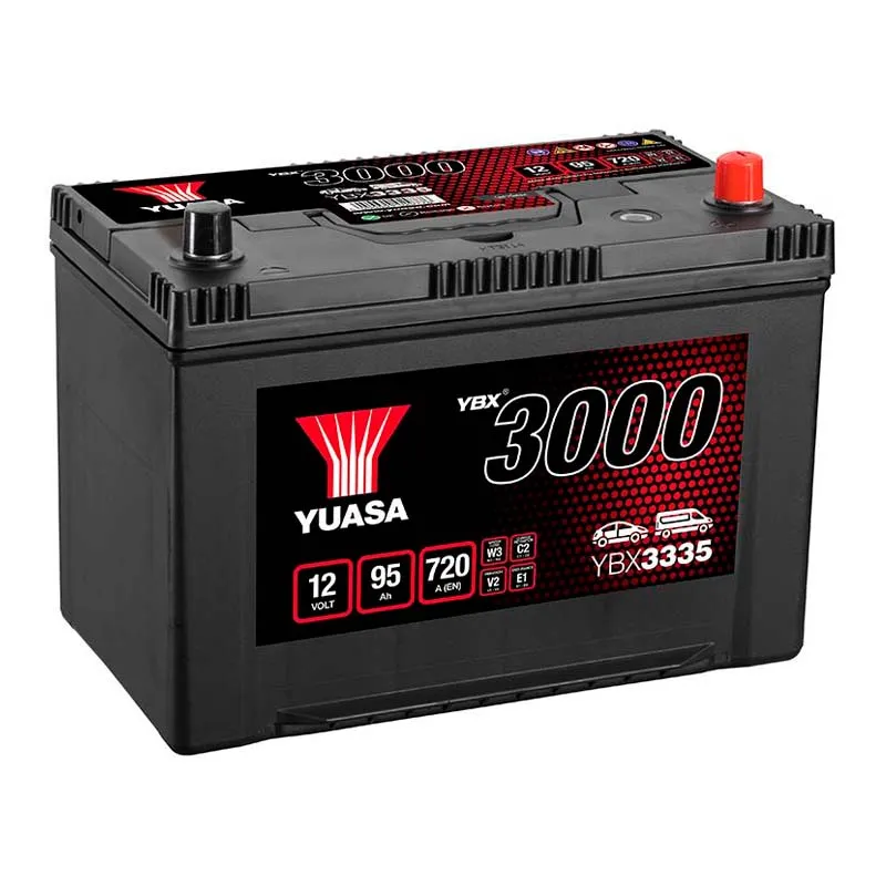 Автомобильный аккумулятор YUASA 6СТ-90Ah АзЕ (-/+)