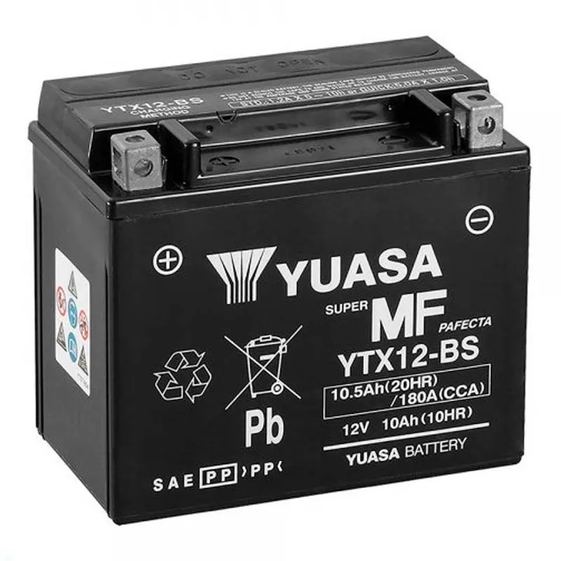 Мото аккумулятор YUASA 6СТ-10Ah Аз (YTX12-BS YUASA) Мото аккумулятор YUASA 6СТ-10Ah Аз (YTX12-BS YUASA)