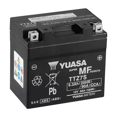 Мото аккумулятор YUASA AGM 6СТ-6Ah (TTZ7S) Мото аккумулятор YUASA AGM 6СТ-6Ah (TTZ7S)