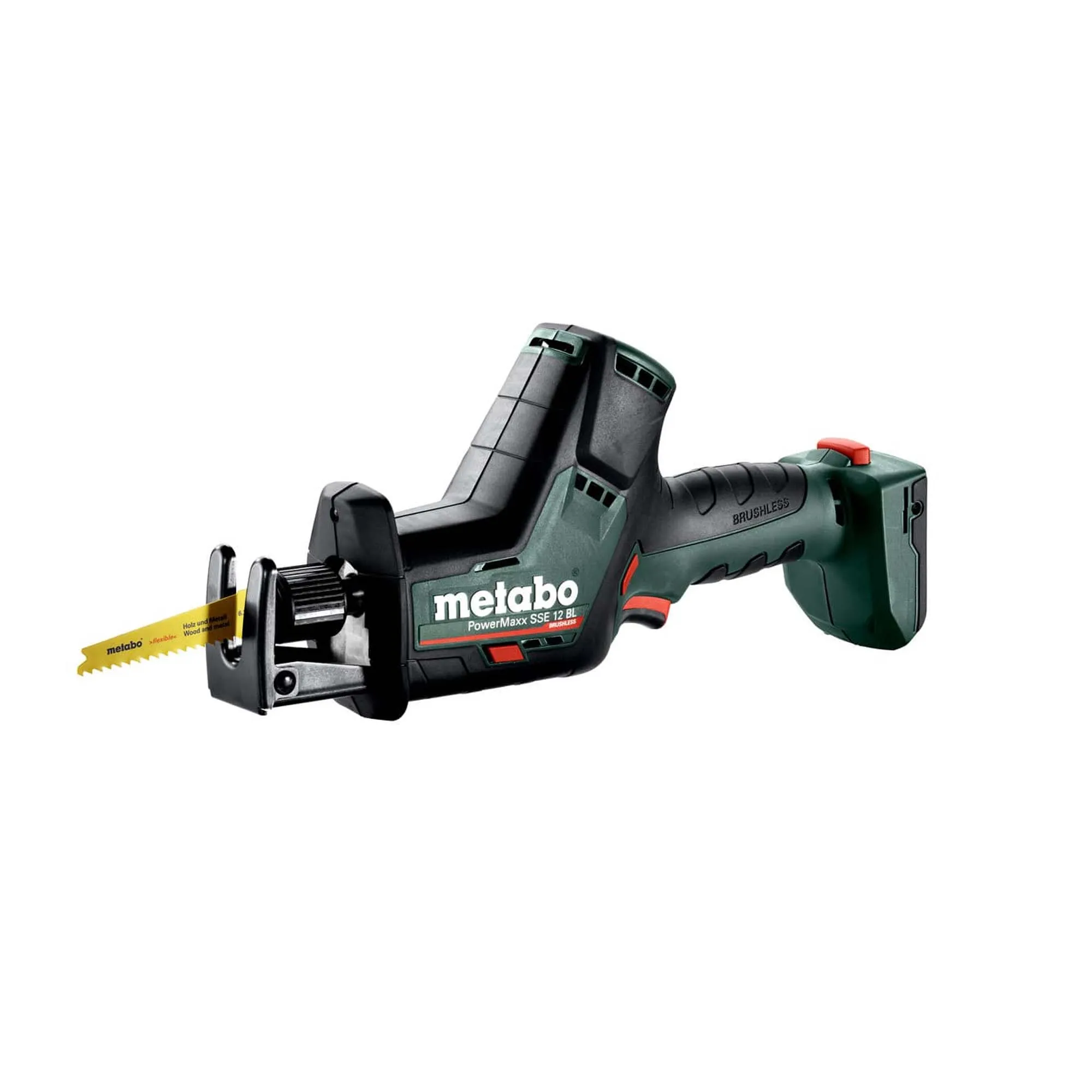 Аккумуляторная сабельная пила Metabo PowerMaxx SSE 12 BL (602322890) Аккумуляторная сабельная пила Metabo PowerMaxx SSE 12 BL (602322890)
