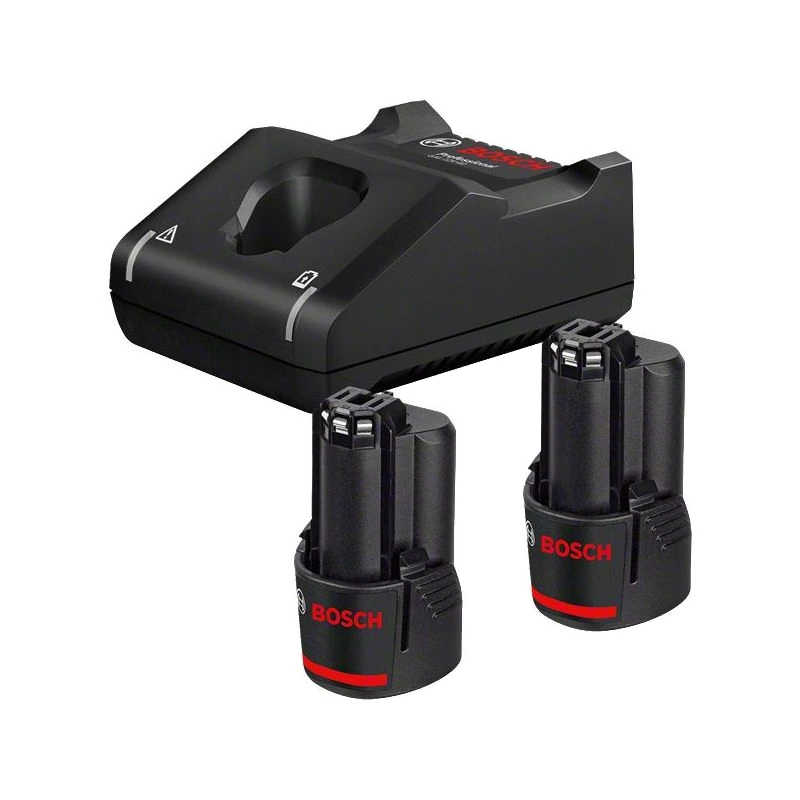 Аккумуляторные батареи с ЗУ Bosch GBA 12 В 2.0 Ah + GAL 12V-40 (1.600.A01.9R8) Аккумуляторные батареи с ЗУ Bosch GBA 12 В 2.0 Ah + GAL 12V-40 (1.600.A01.9R8)
