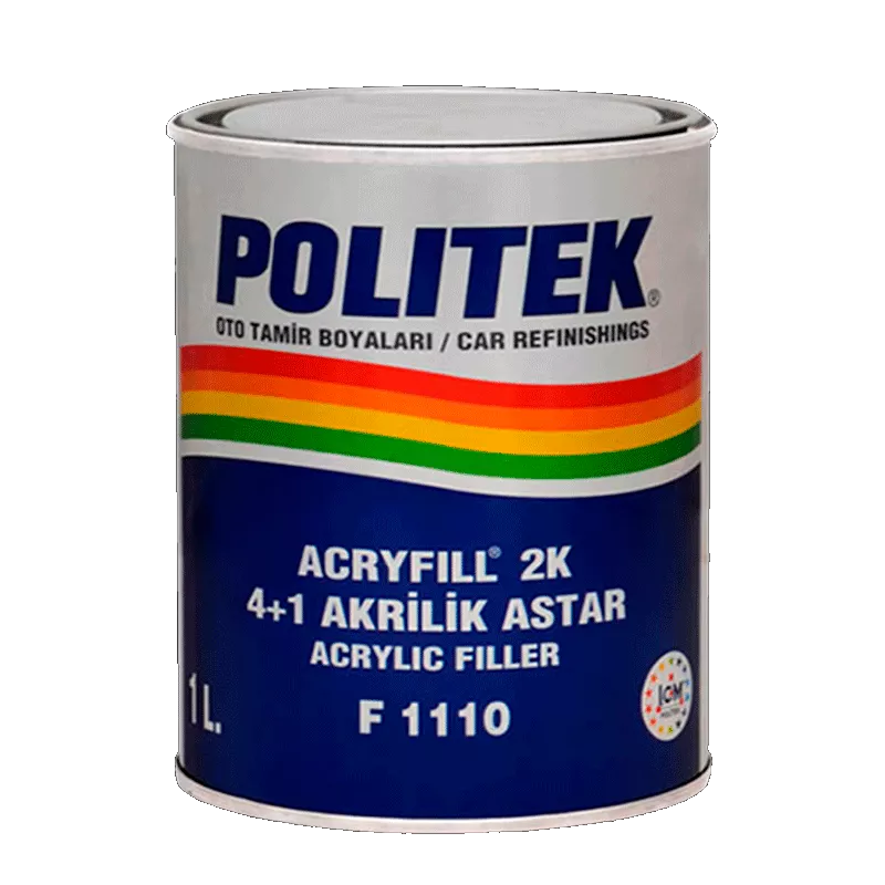 Акриловый грунт POLITEK HV POLITEK 2к 4+1 (серый) 1л (95130)(944413) Акриловый грунт POLITEK HV POLITEK 2к 4+1 (серый) 1л (95130)(944413)