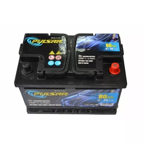 Аккумулятор Pulsar 80Ah (-/+) 760A (R075624UN1) Аккумулятор Pulsar 80Ah (-/+) 760A (R075624UN1)