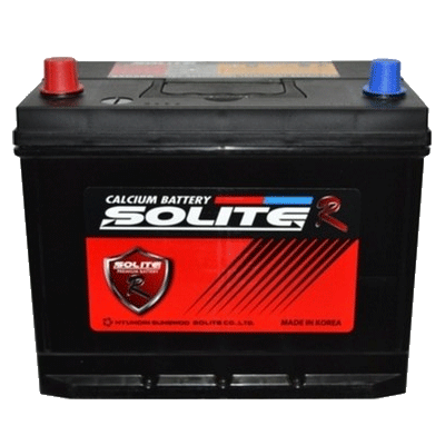 Аккумулятор Solite R 6СТ-80Ah (+/-) (95D26R)