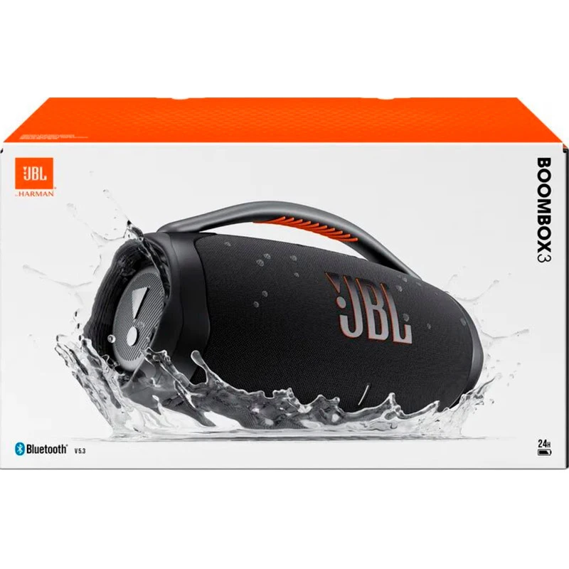 Акустична система JBL Boombox 3 Black (JBLBOOMBOX3BLKEP) Акустична система JBL Boombox 3 Black (JBLBOOMBOX3BLKEP)