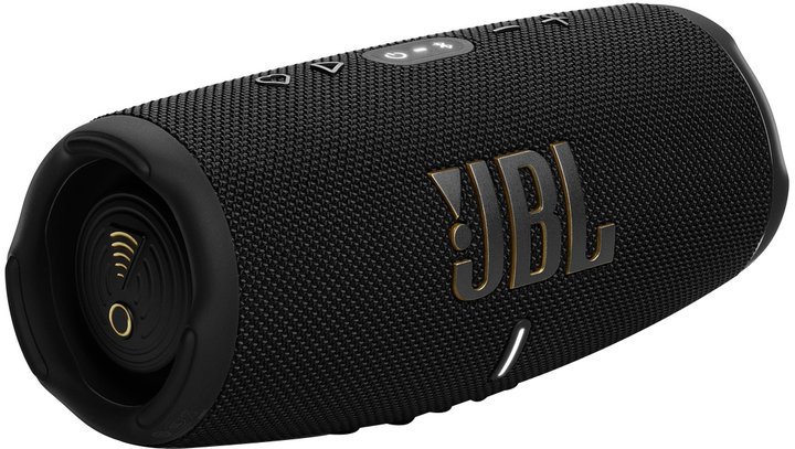 Акустическая система JBL Charge 5 Wi-Fi Black (JBLCHARGE5WIFIBLK) Акустическая система JBL Charge 5 Wi-Fi Black (JBLCHARGE5WIFIBLK)