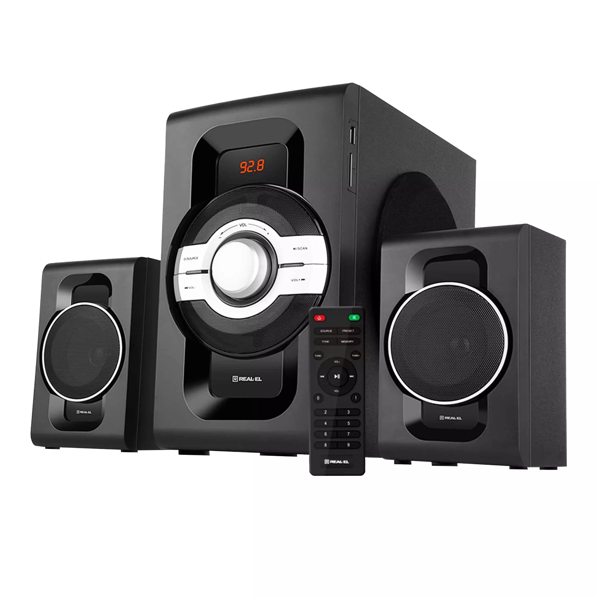 Акустична система REAL-EL M-590 Black (EL121300010) Акустична система REAL-EL M-590 Black (EL121300010)