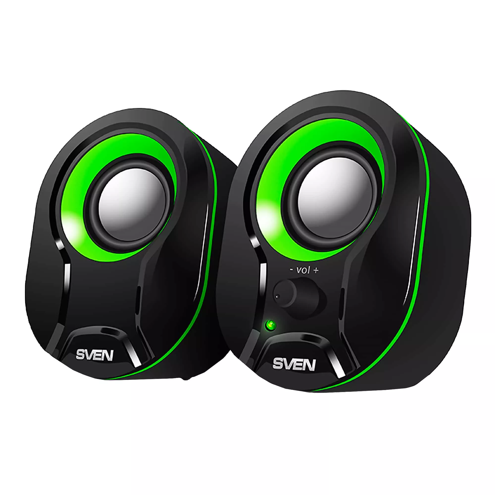 Акустическая система Sven 290 Black/Green (00410078)