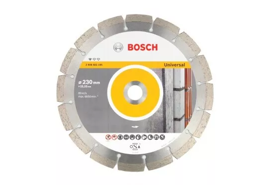 Алмазный отрезной круг Bosch ECO Universal 230-22,23, 10 шт в уп.