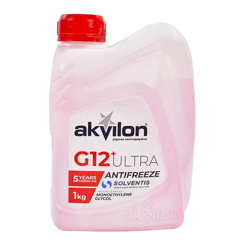 Антифриз Akvilon ANT ULT G12 синий 1л (AKVILONANTULTRED1KG)