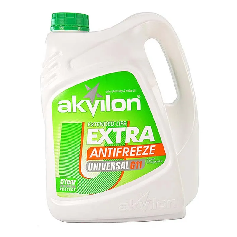 Антифриз Akvilon G11 зеленый 4,3л (AKVILONANTEXTGRE43KG) Антифриз Akvilon G11 зеленый 4,3л (AKVILONANTEXTGRE43KG)