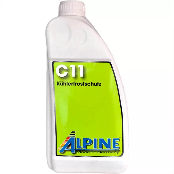 Антифриз Alpine Kuhlerfrostschutz G11 -80°C желтый 1,5л (1145Y-15) (23711)
