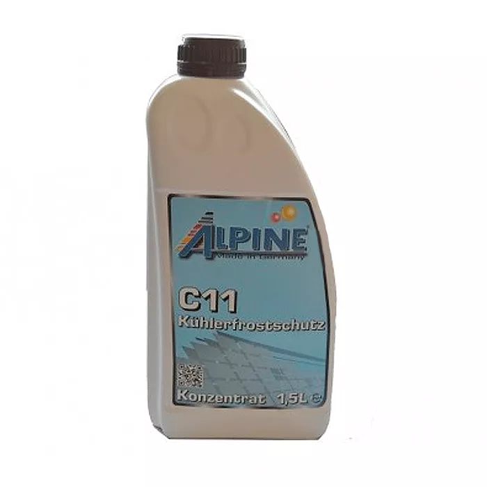 Антифриз Alpine G11 -36°C синий 1,5л (RM 1145B-15)