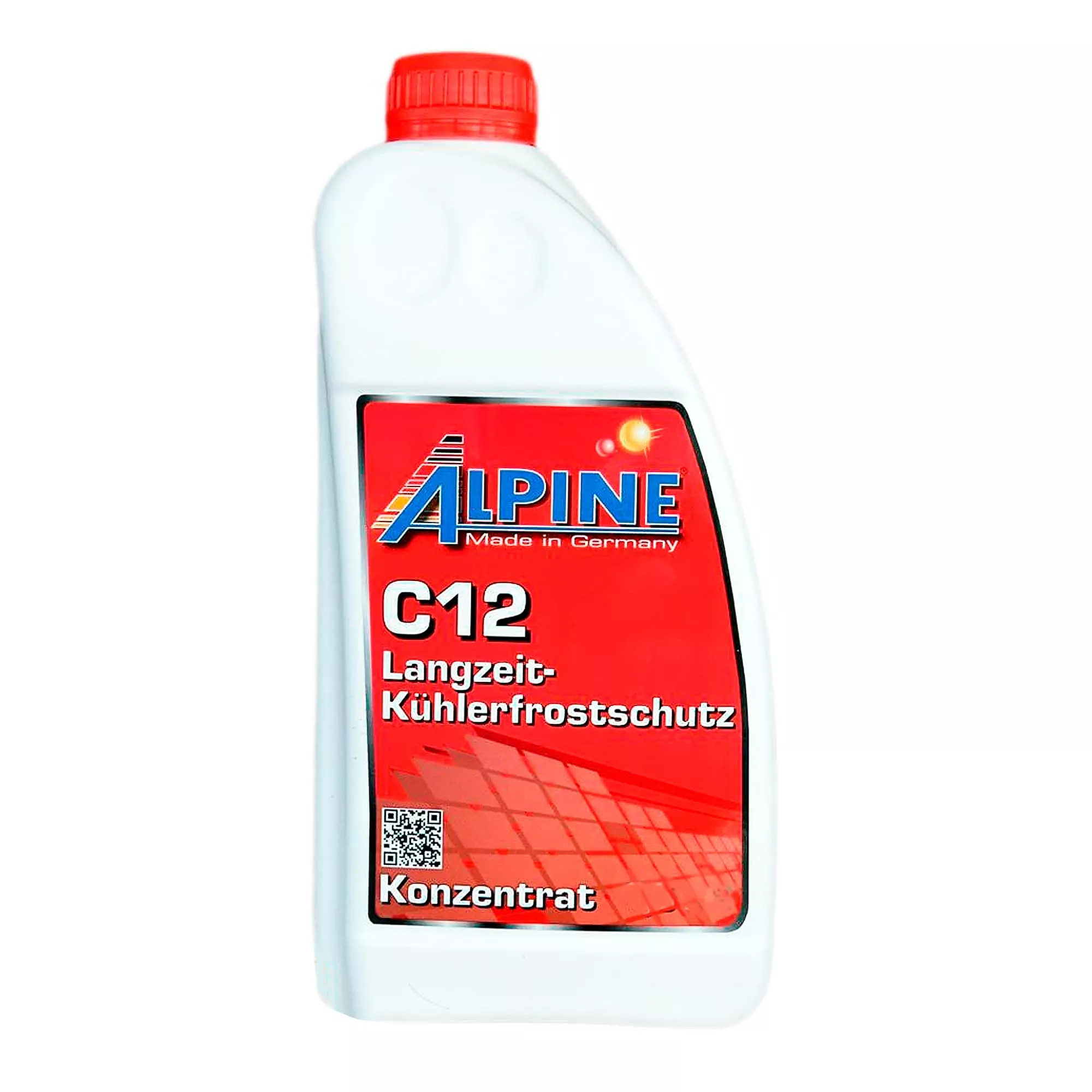 Антифриз Alpine G12 -80°C красный 1л (1185-1) (23716) Антифриз Alpine G12 -80°C красный 1л (1185-1) (23716)