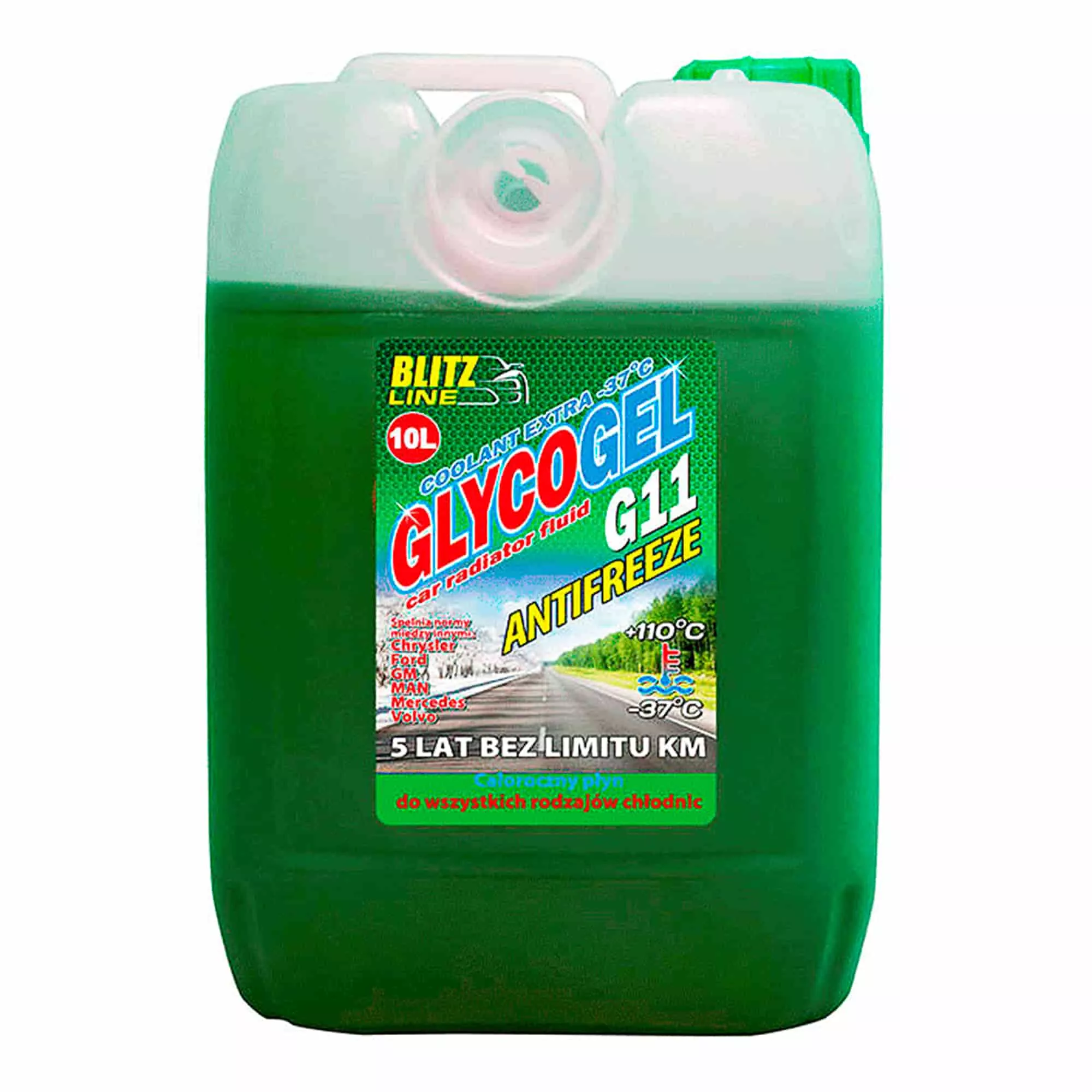 Антифриз Blitz Line Glycogel G11 -37°C зеленый 10л (BioLine Poland) (28879) Антифриз Blitz Line Glycogel G11 -37°C зеленый 10л (BioLine Poland) (28879)