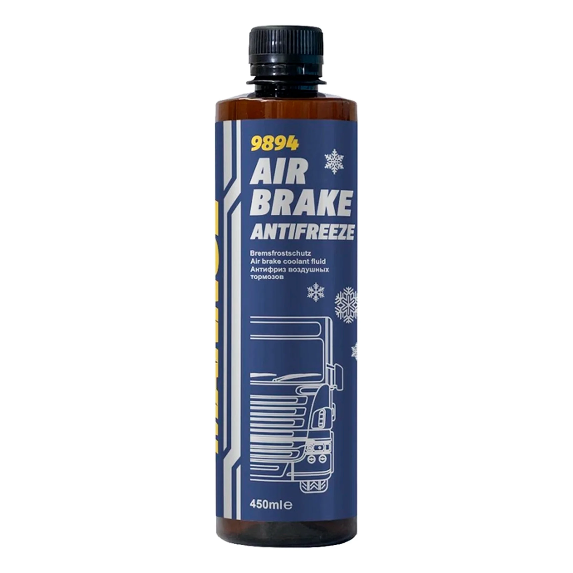 Антифриз для пневмотормозов MANNOL Air Brake Antifreeze 450 мл PET (9894-045)