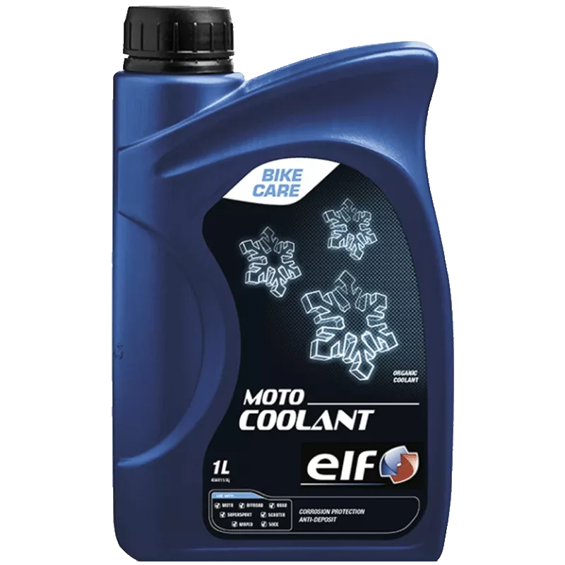 Антифриз ELF Moto Coolant Organic жовтий 1л (194981)