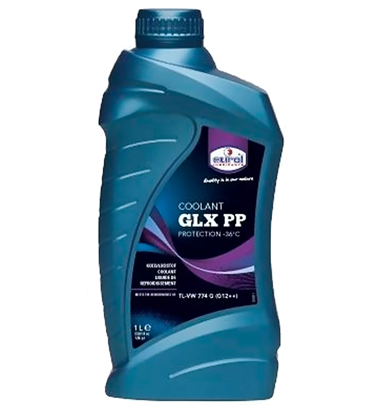 Антифриз Eurol Coolan GLX PP G12++ -36°C синий 5л (E504148)