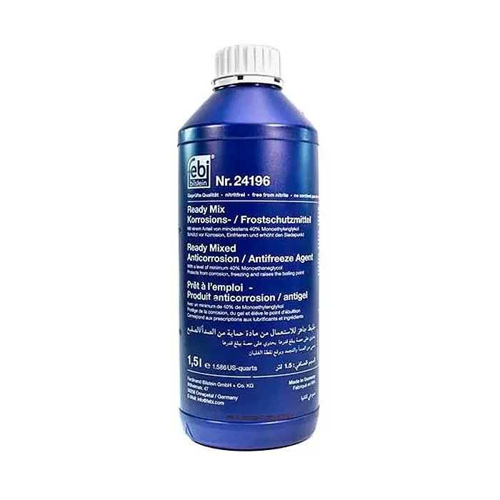 Антифриз Febi Bilstein G11 -30°C синий 1,5л (24196) Антифриз Febi Bilstein G11 -30°C синий 1,5л (24196)