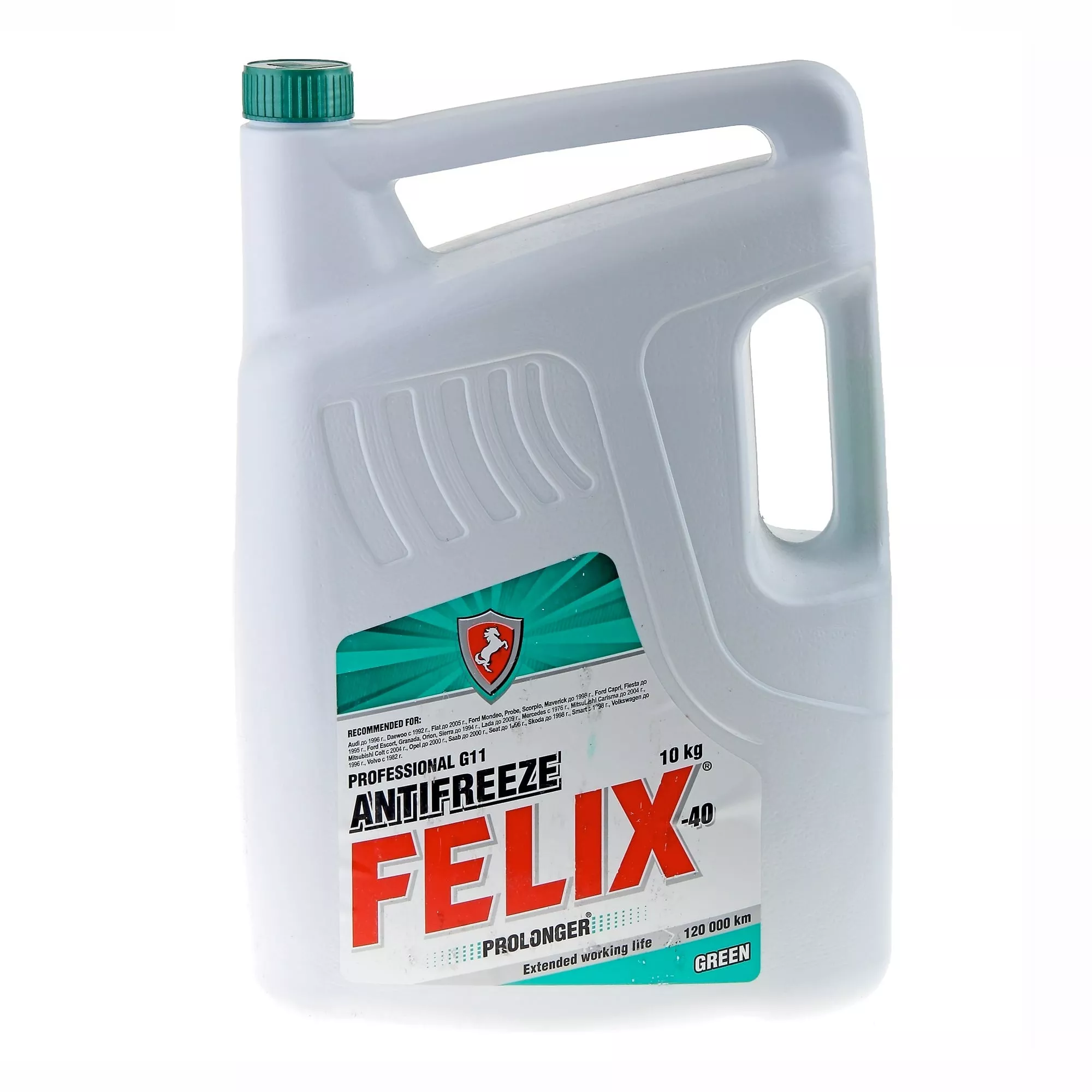Антифриз Felix Prolonger G11 -40°C зеленый 10л Антифриз Felix Prolonger G11 -40°C зеленый 10л