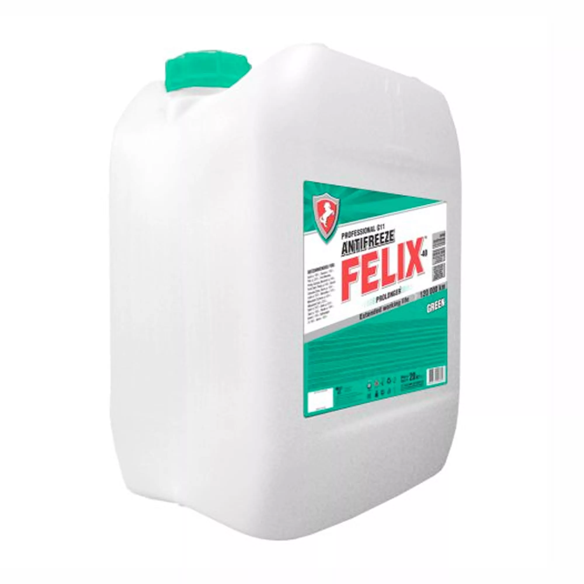 Антифриз Felix Prolonger G11 -40°C зеленый 20л