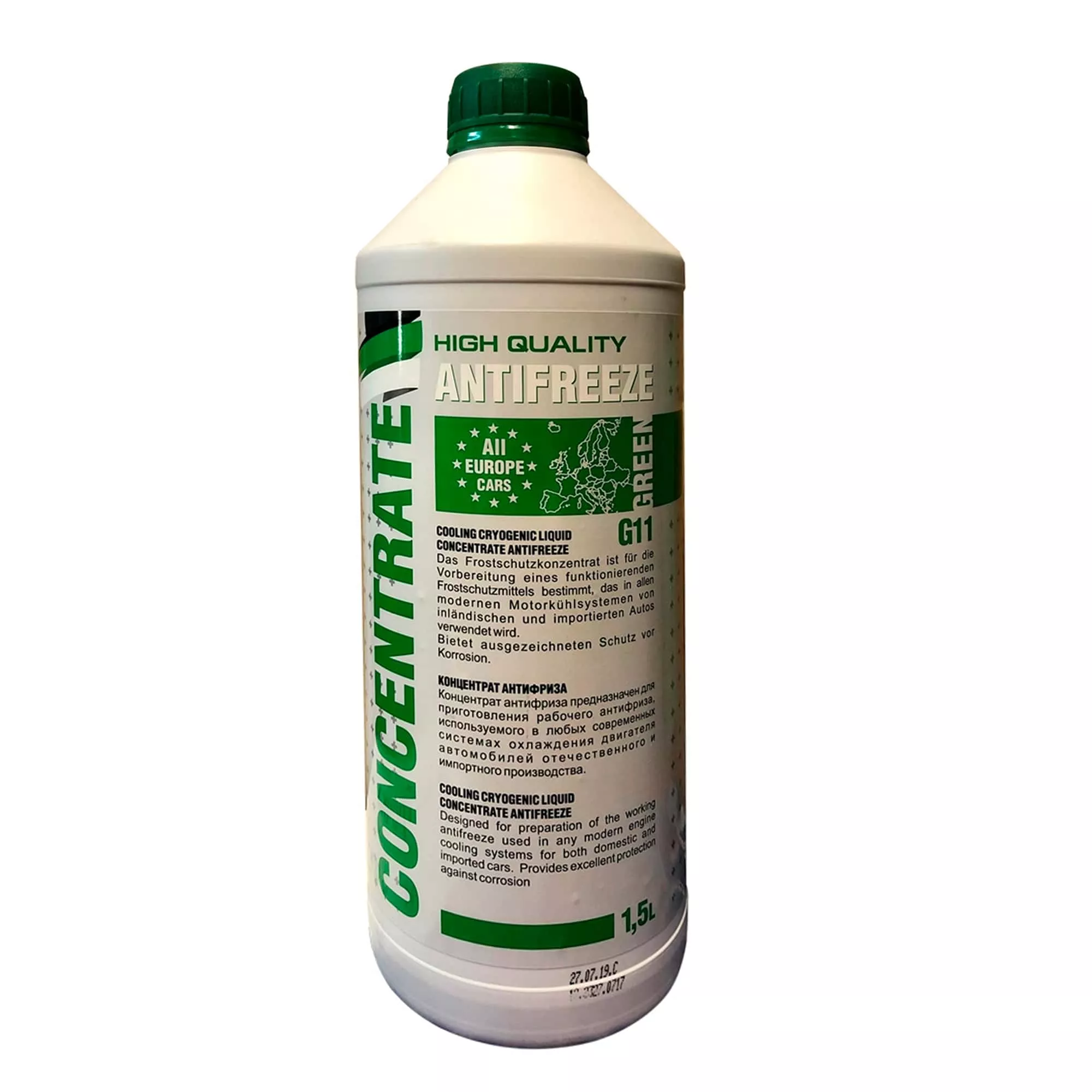 Антифриз Felix Prolonger G11 -80°C зеленый 1,5л Антифриз Felix Prolonger G11 -80°C зеленый 1,5л
