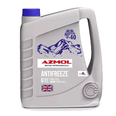 Антифриз Azmol G11 -40°C синий 4л Антифриз Azmol G11 -40°C синий 4л