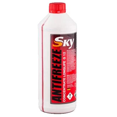 Рідина охолоджуюча (конц.) SKY Antyfreeze G12 Plus 1.5 л.