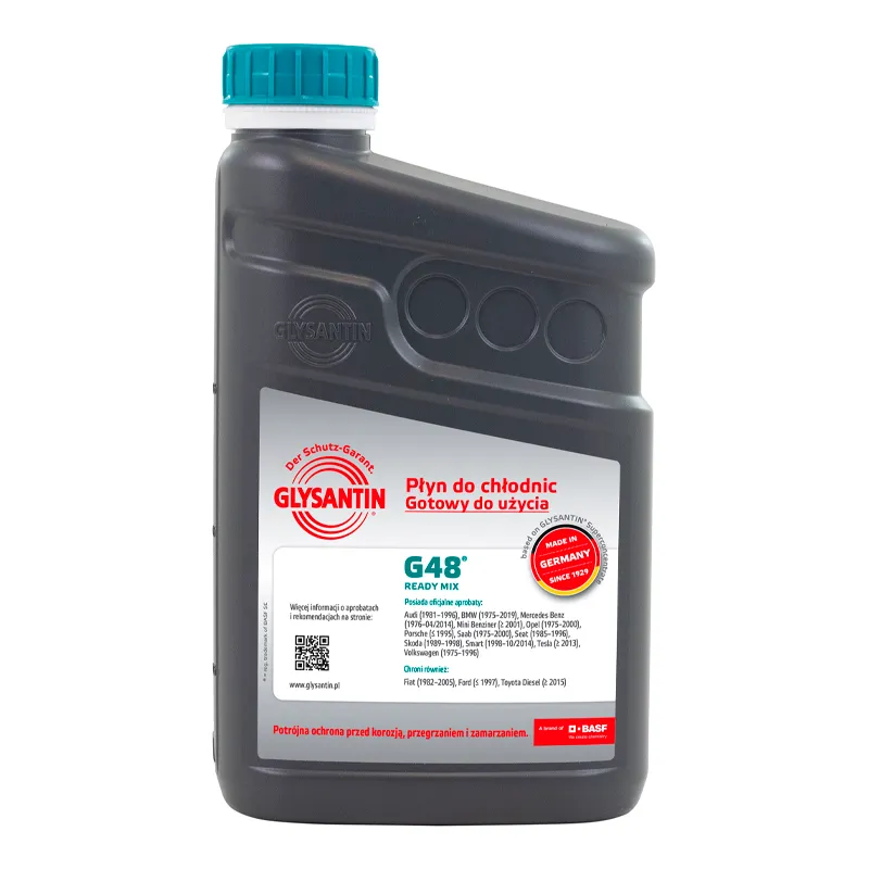 Антифриз GLYSANTIN G48 READY MIX G11 -35ºС сине-зеленый 1л (GLY480343)
