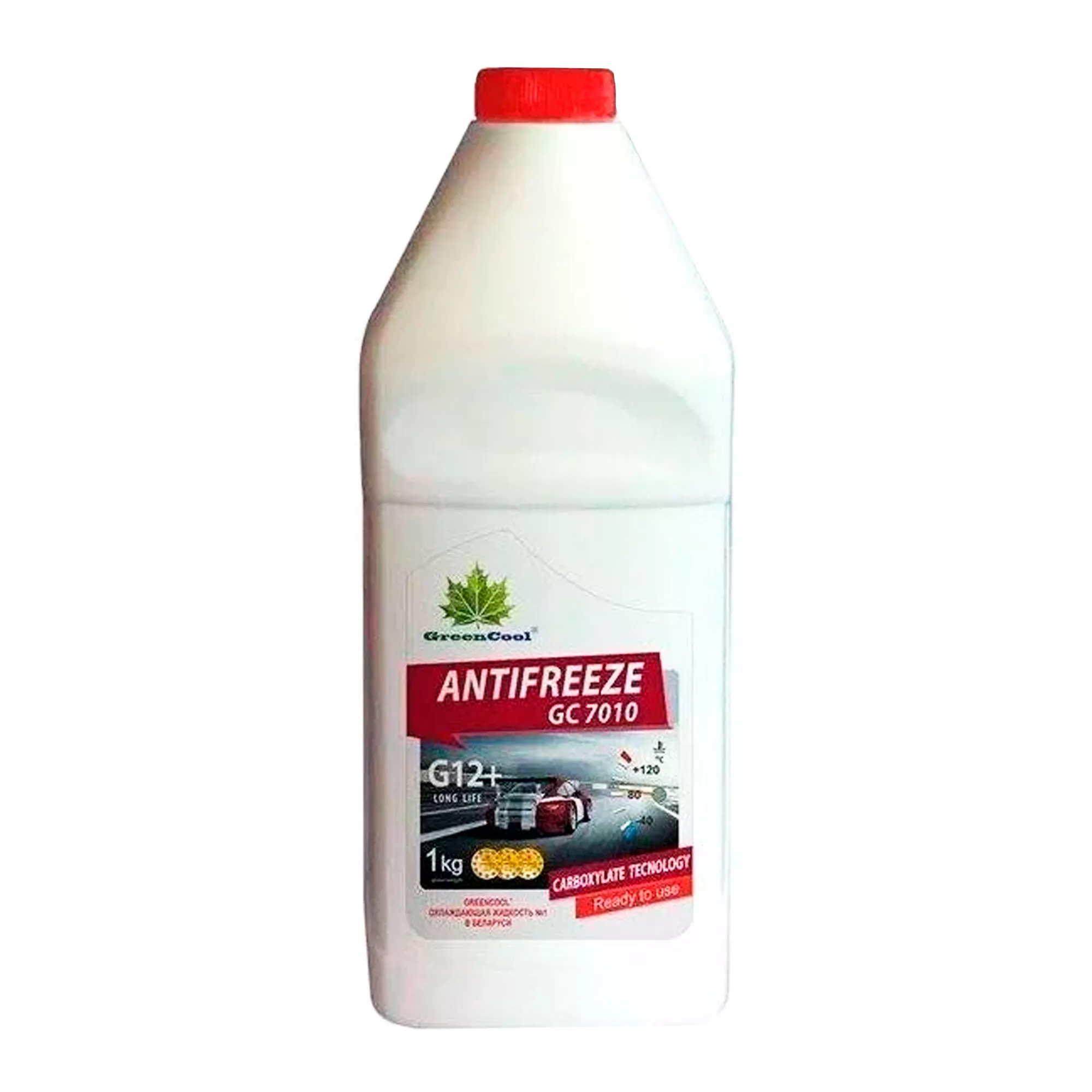 Антифриз Green Cool GC7010 BASF Carboxylate Long Life G12+ -40°C червоний 1л (792248) Антифриз Green Cool GC7010 BASF Carboxylate Long Life G12+ -40°C червоний 1л (792248)