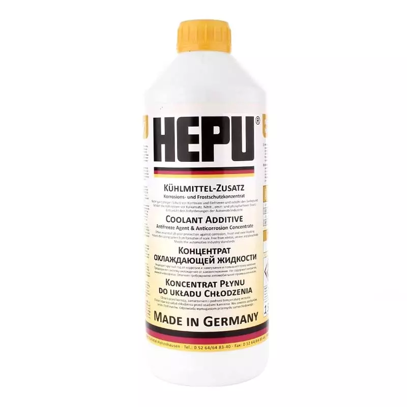 Антифриз Hepu G11-38°C жовтий 1,5л (P999-YLW) Антифриз Hepu G11-38°C жовтий 1,5л (P999-YLW)