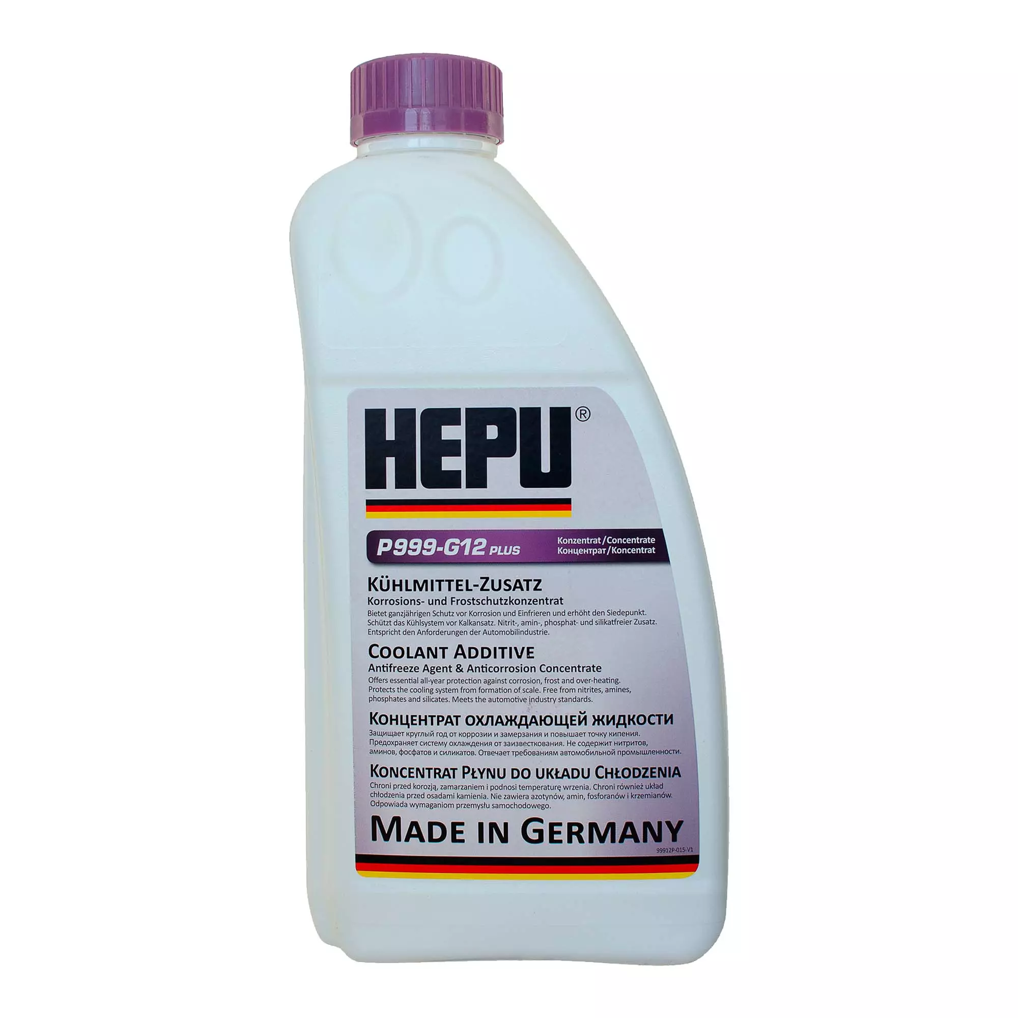 Антифриз Hepu G12+ концентрат фіолетовий 1,5л Антифриз Hepu G12+ концентрат фіолетовий 1,5л