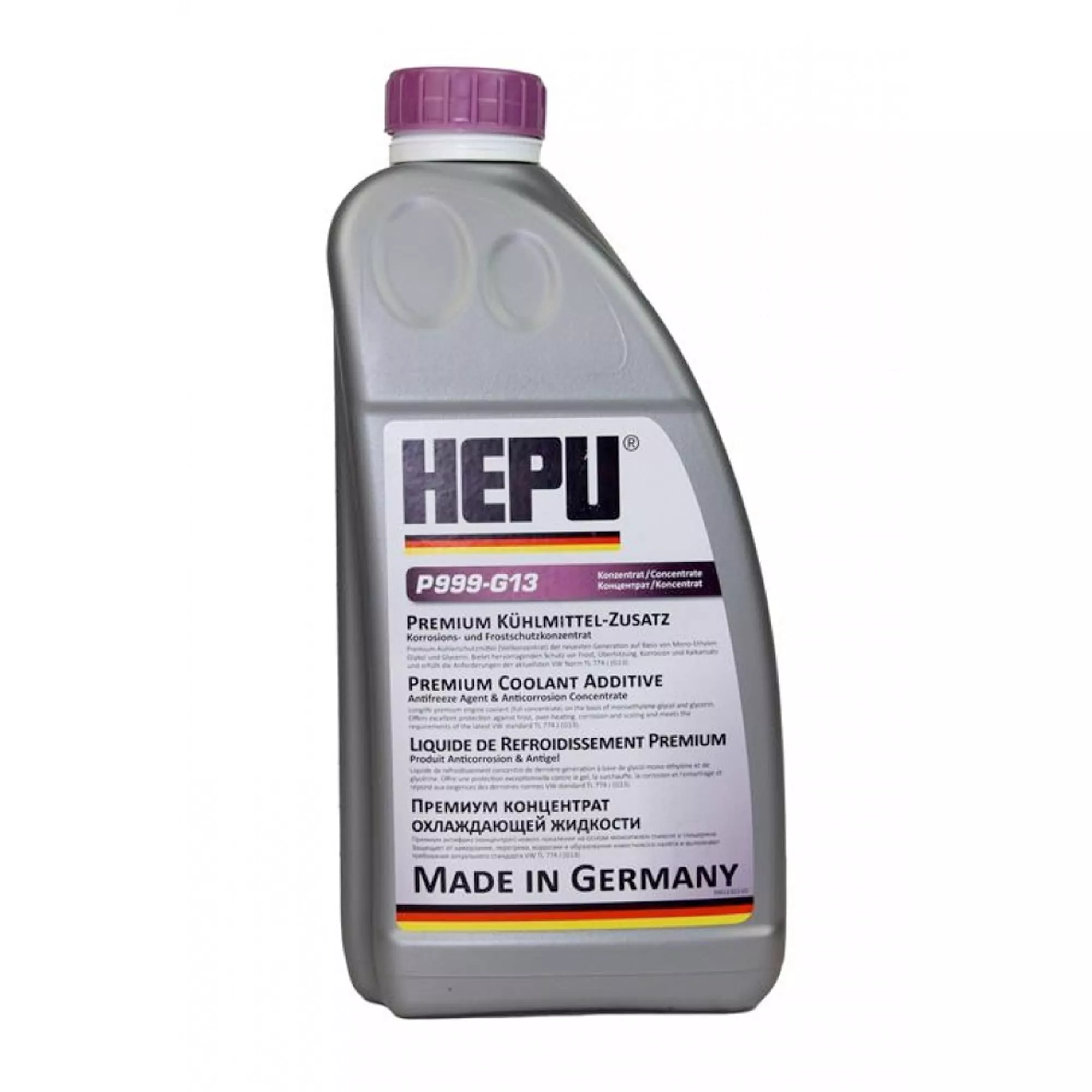 Антифриз Hepu G13 -40°C фиолетовый 1,5л (P999G13)