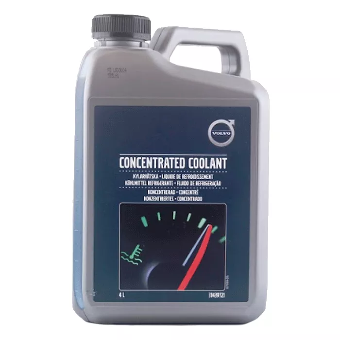 Антифриз Volvo Concentrad coolant G11 -80°C зелёный 4л (31439721)