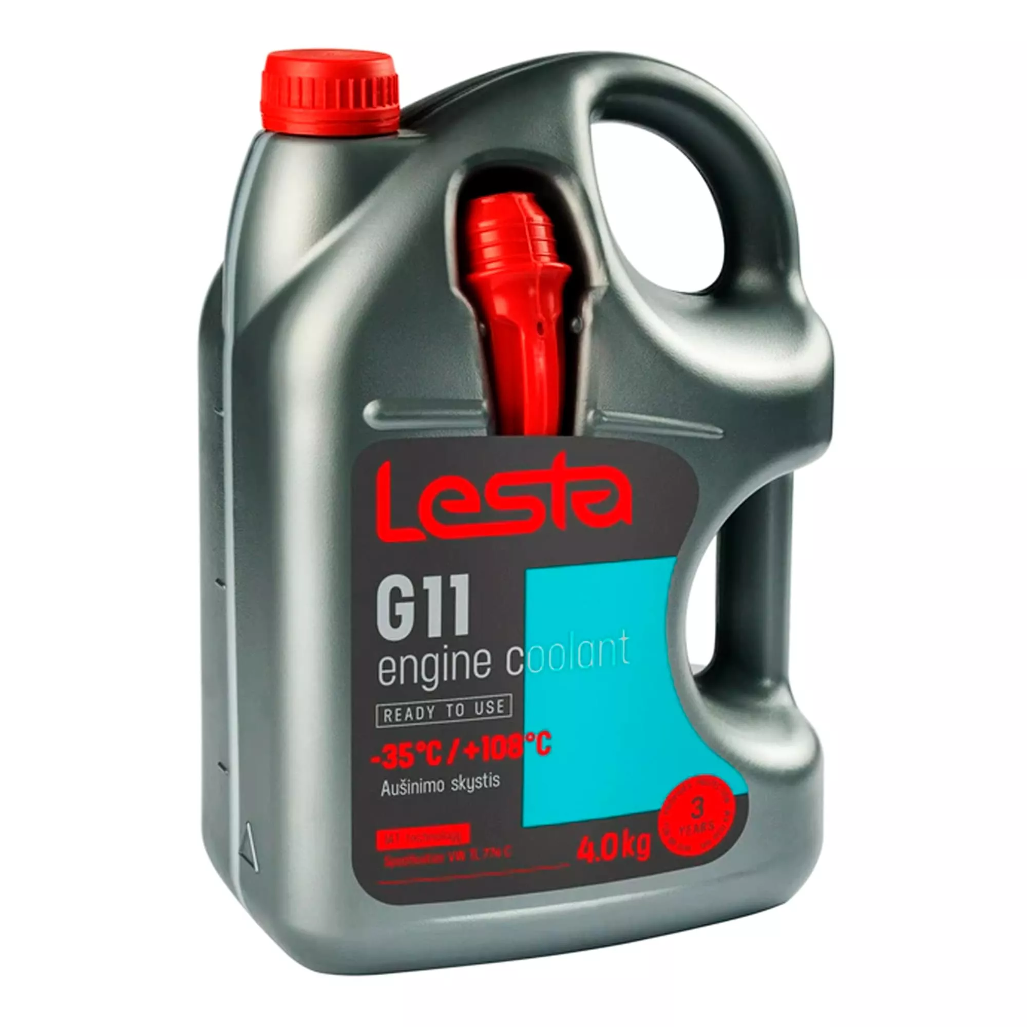 Антифриз Lesta G11 -35°C синий 4л (393717)